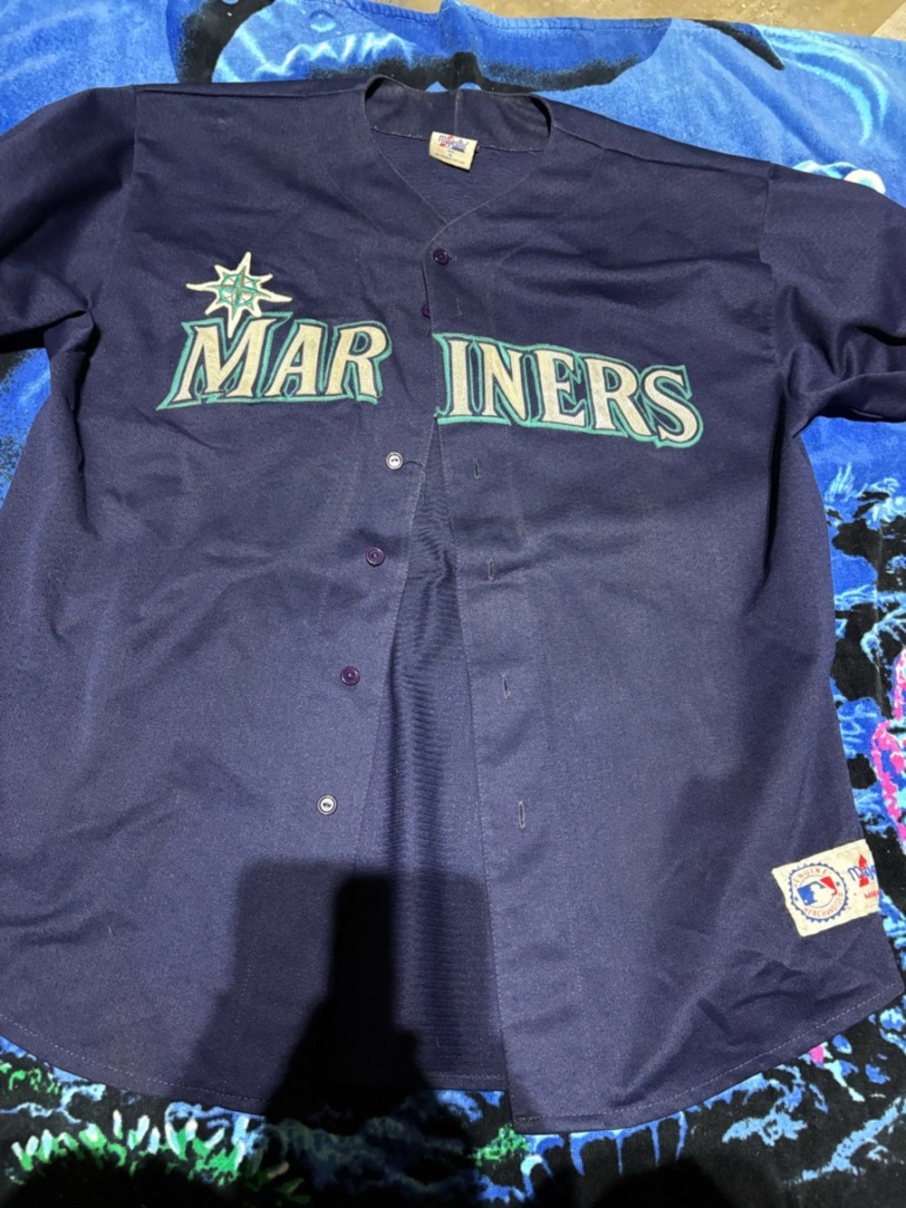 Seattle Mariners Vintage Jersey Mens XL